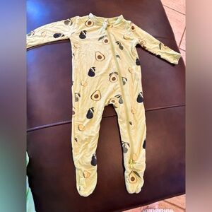 Kyte baby avocado retired print 3-6 months like new